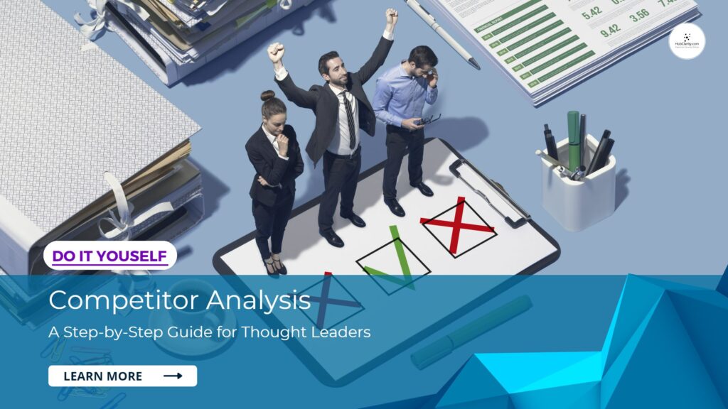 competitor analysis for thought leaders