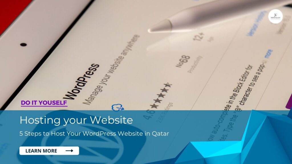 Hosting WordPress website on Hostinger in Qatar