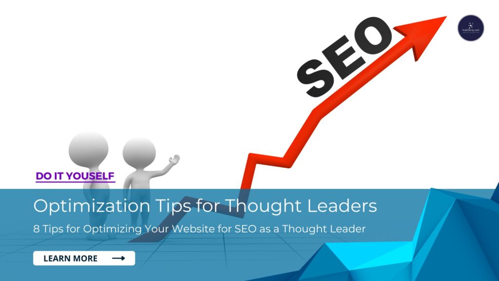 SEO optimization tips for thought leaders