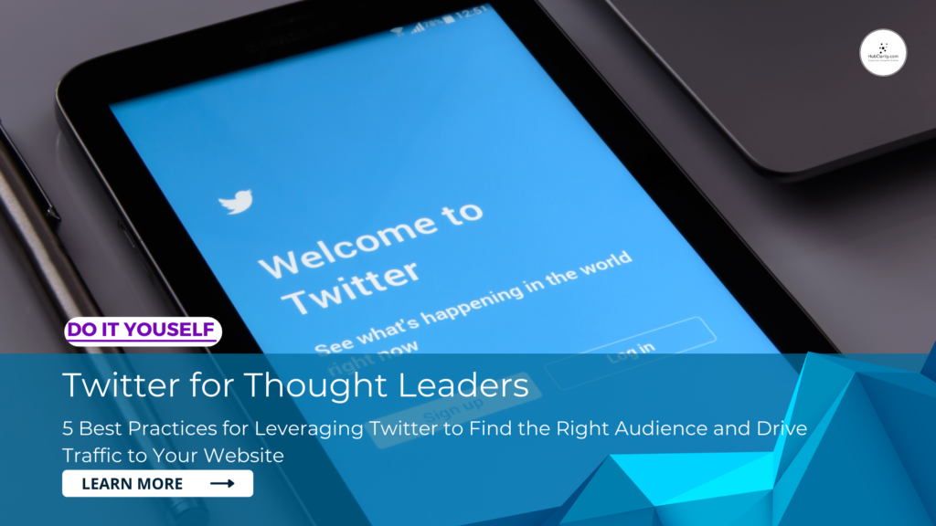 Twitter for Thought Leaders